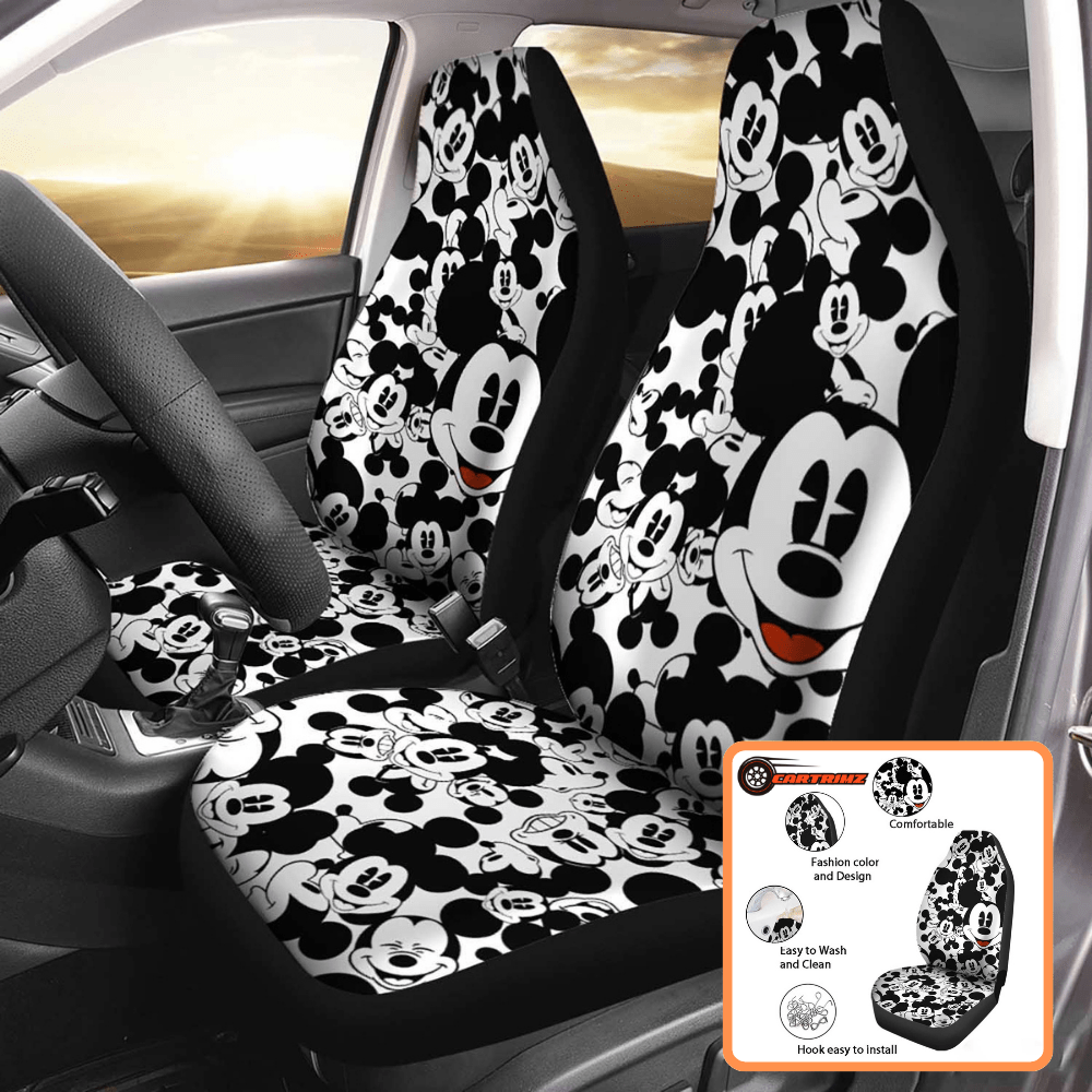 Mickey Car Seat Covers Classic Disney Style & Protection