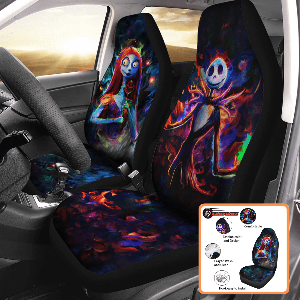 Nightmare Before Christmas Car Seat Covers Unique & Protective Movie Accessories