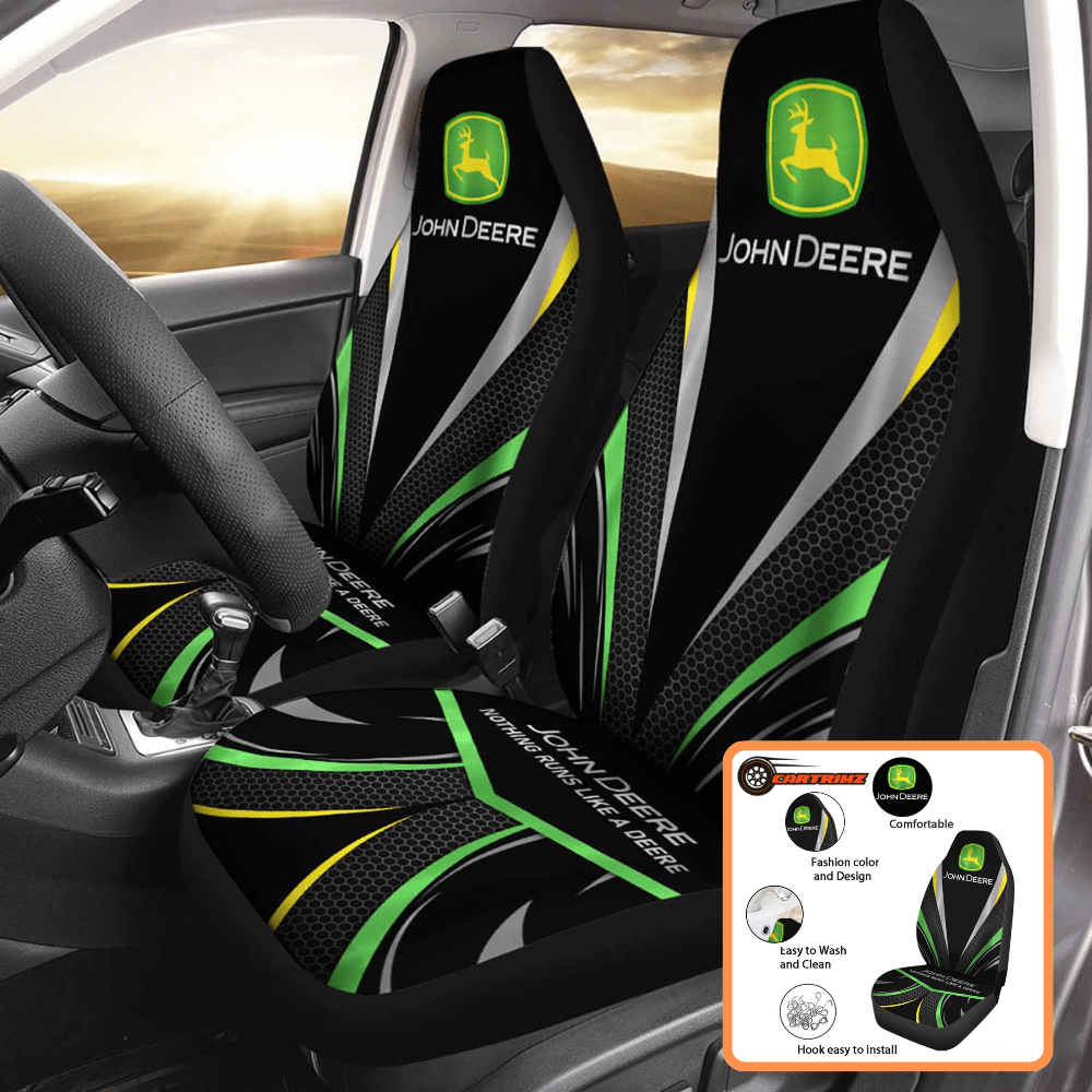 John Deere Car Seat Covers Durable & Stylish Farm Design