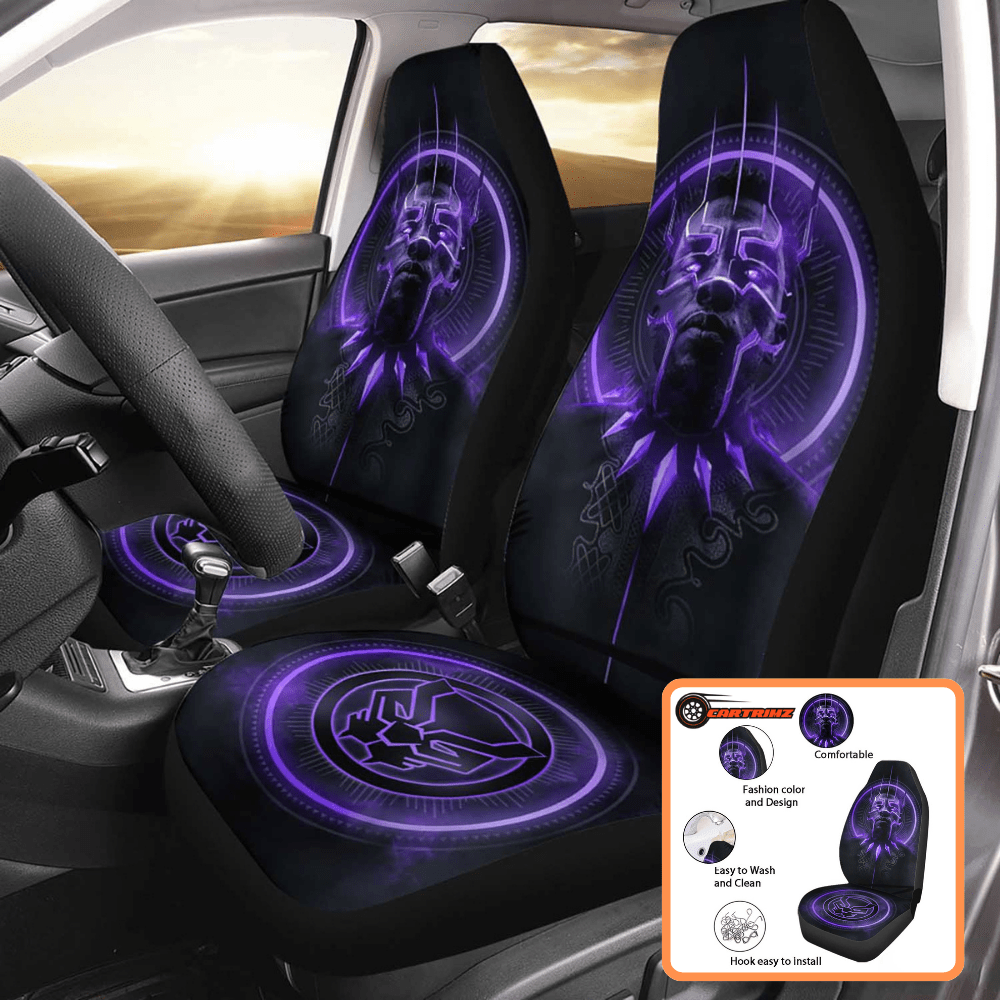 Black Panther Car Seat Covers Wakanda Style & Protection