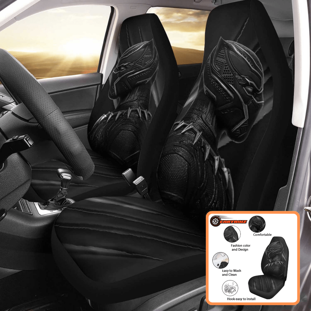 Black Panther Car Seat Covers Marvel Magic & Exceptional Protection