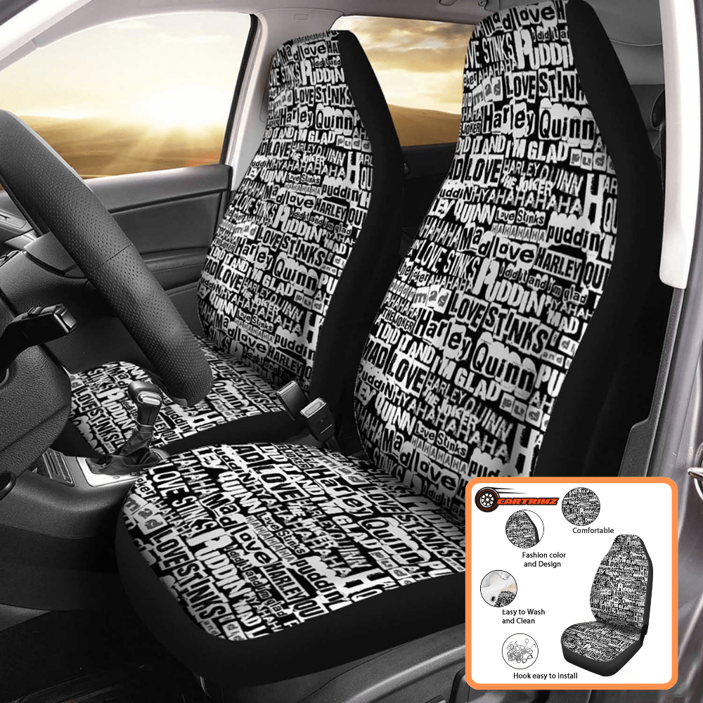 Harley Quinn Car Seat Covers Stylish & Protective DC Character Accessories