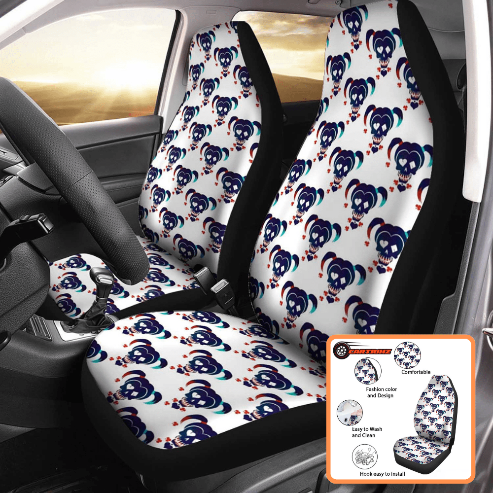 Harley Quinn Car Seat Covers Iconic DC Character Style & Long-Lasting Protection