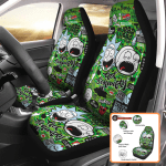 Rick and Morty Car Seat Covers Animated Adventure & Superior Protection