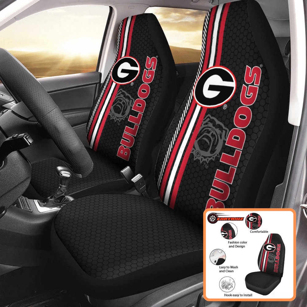 Georgia Bulldogs Car Seat Covers Show Your Team Spirit & Protection