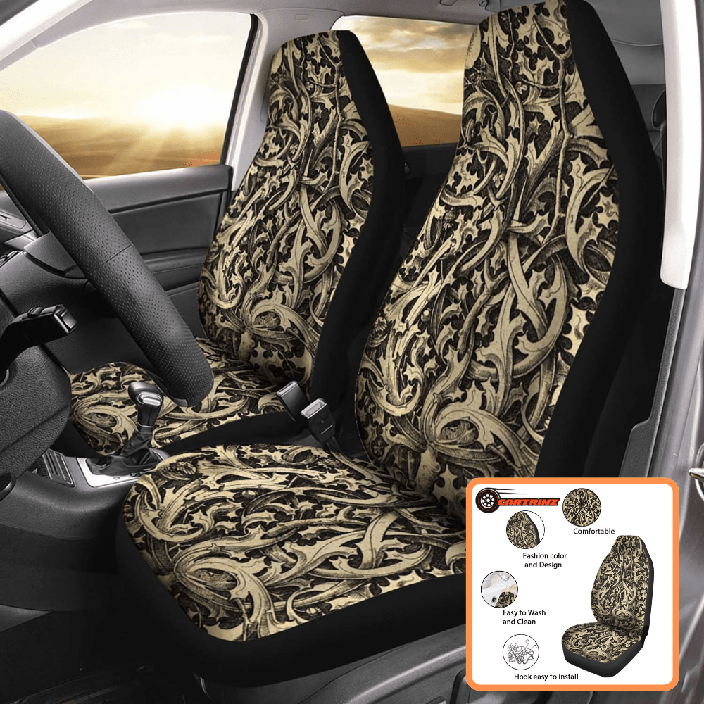 Gothic Car Seat Covers Dark Elegance & Superior Protection