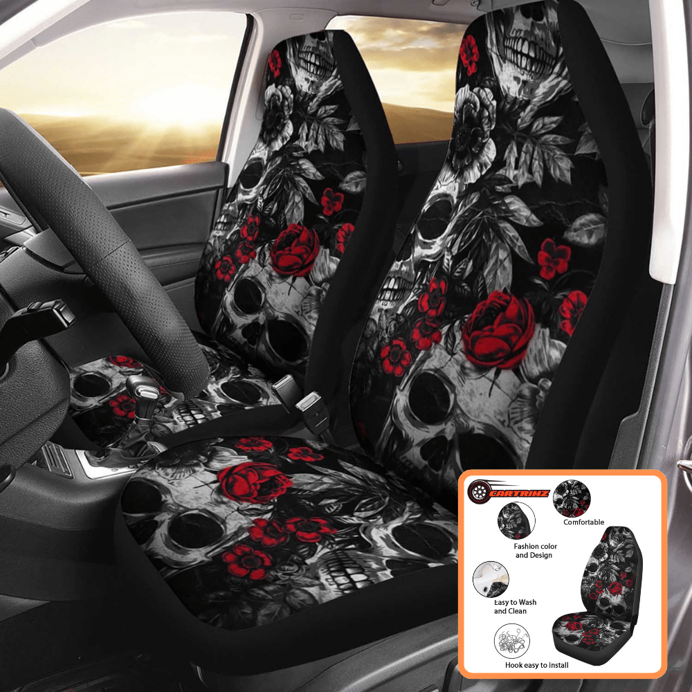 Gothic Car Seat Covers Stylish & Durable Dark Designs