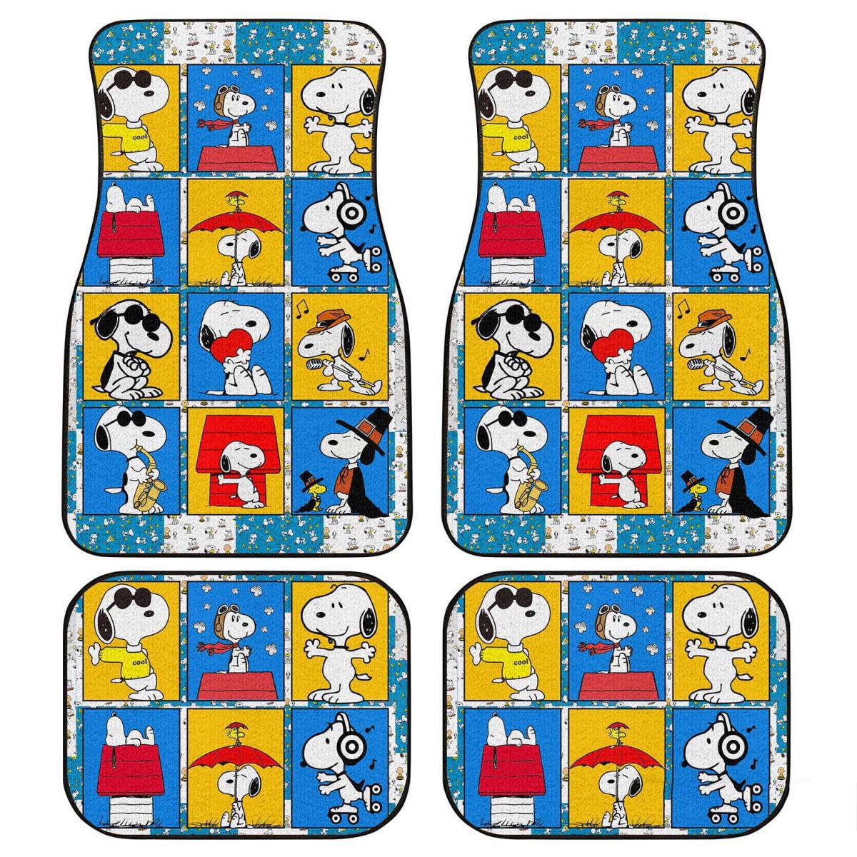 Cartrimz Snoopy & Charlie Brown Car Seat Covers Fun, Stylish, and Nostalgic