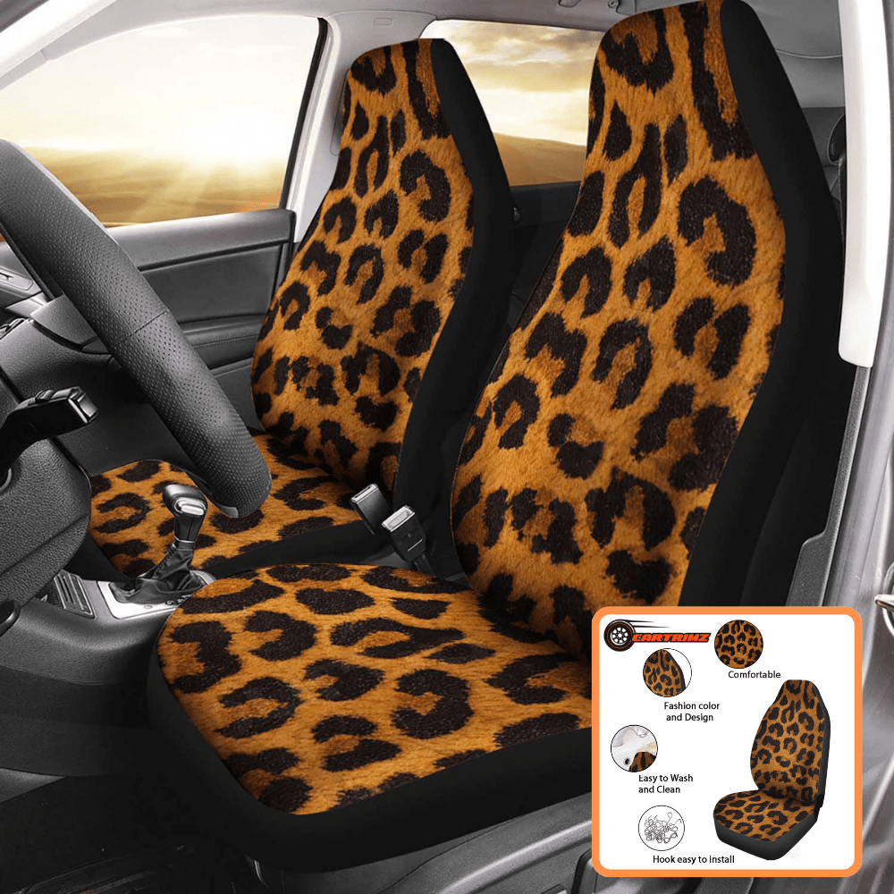 Leopard Print Car Seat Covers Wild Style & Superior Protection