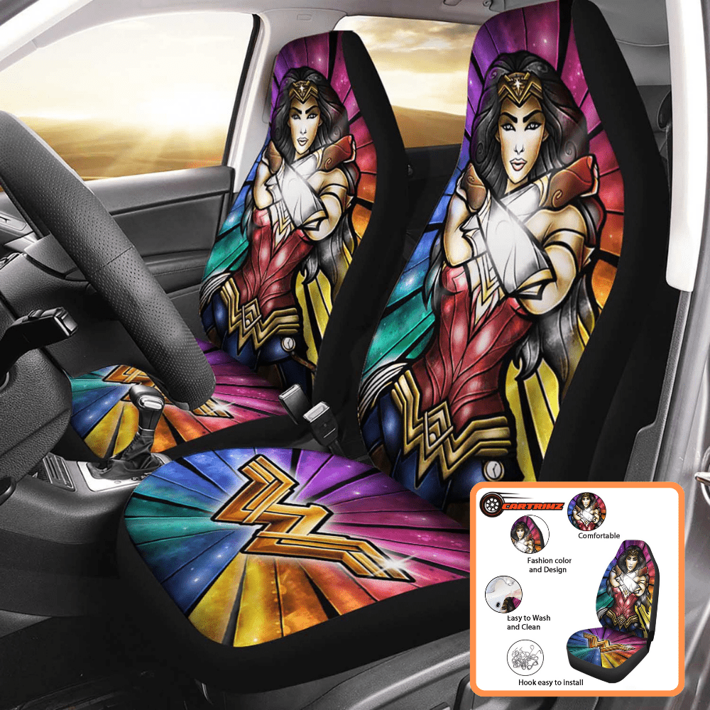 Wonder Woman Car Seat Covers Stylish & Durable Superhero Designs