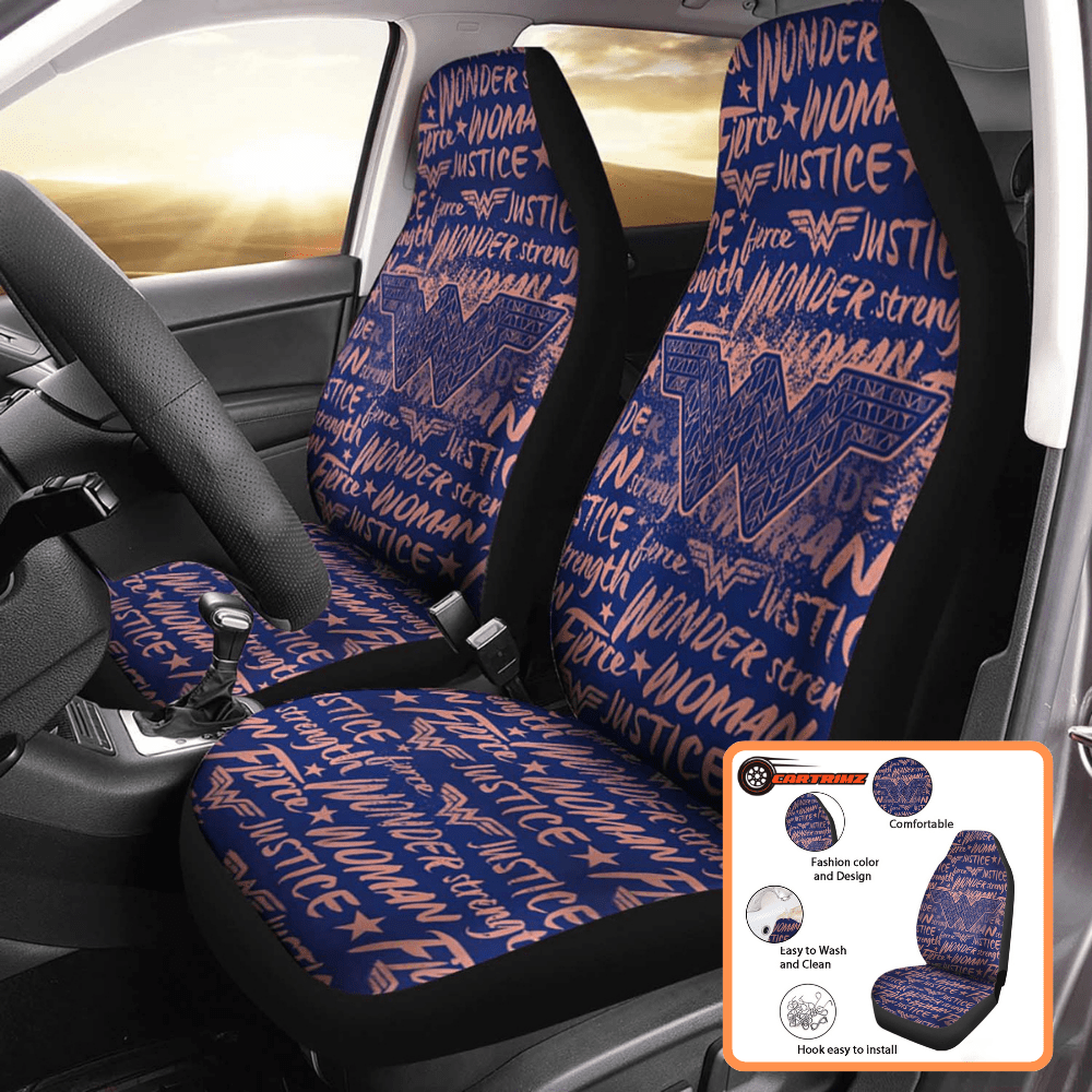 Wonder Woman Car Seat Covers Elegant & Protective Superhero Designs