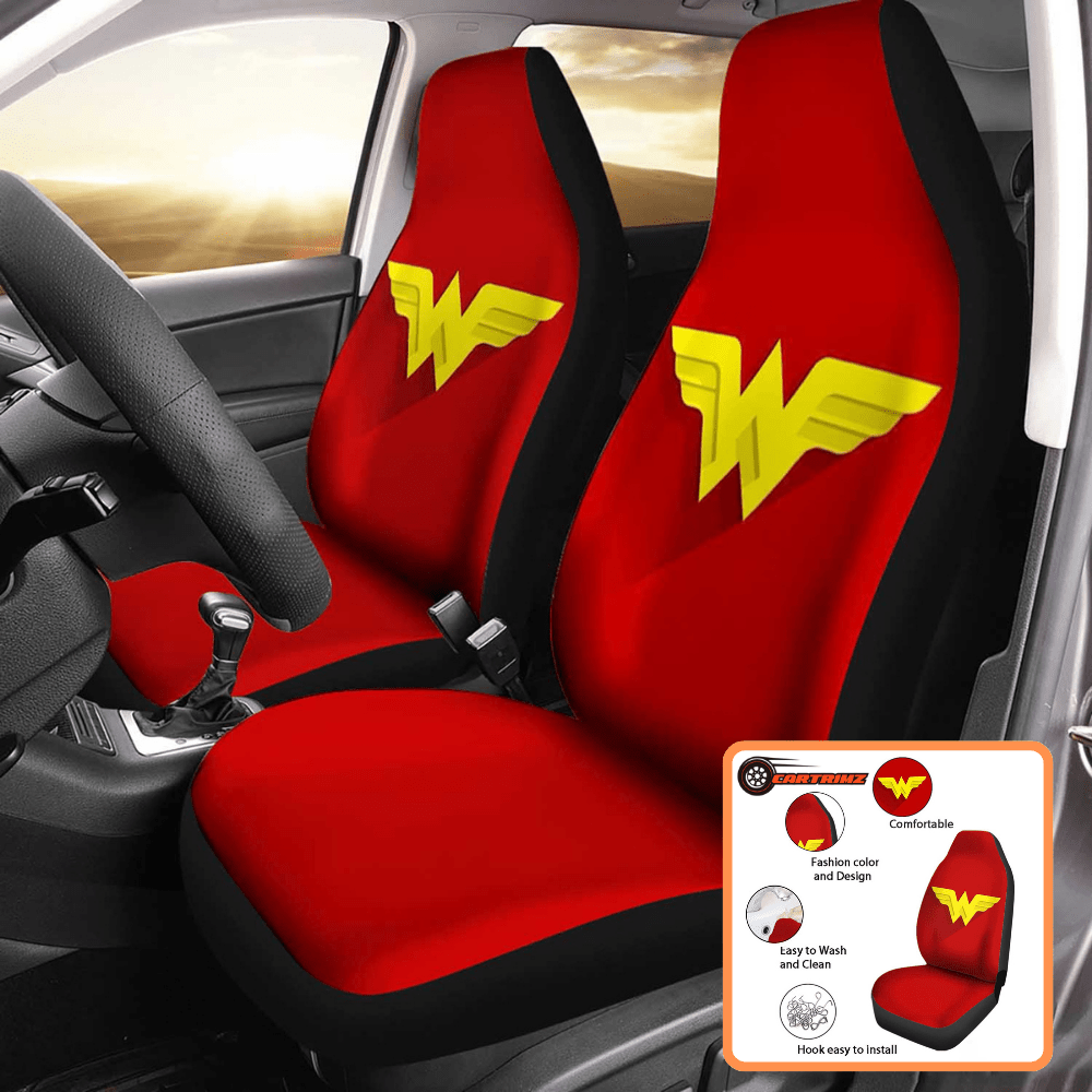 Wonder Woman Car Seat Covers Superhero Flair & Long-Lasting Protection