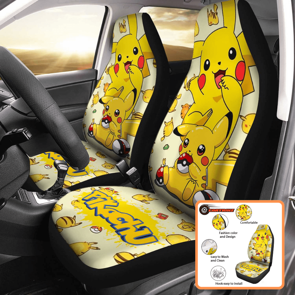 Pokémon Car Seat Covers Catch ‘Em All with Style & Protection