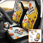 Pokémon Car Seat Covers Adventure-Ready Style & Protection