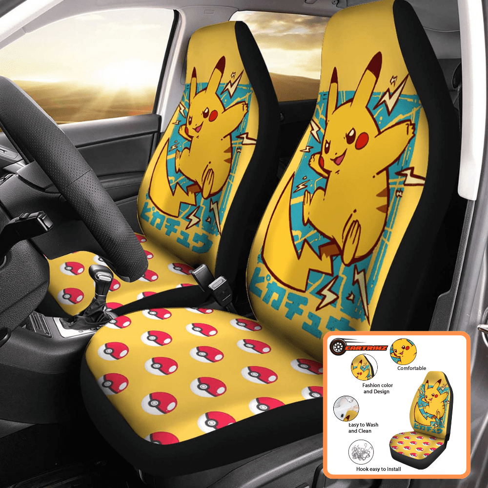 Pokémon Car Seat Covers Ultimate Fan Gear & Quality Protection