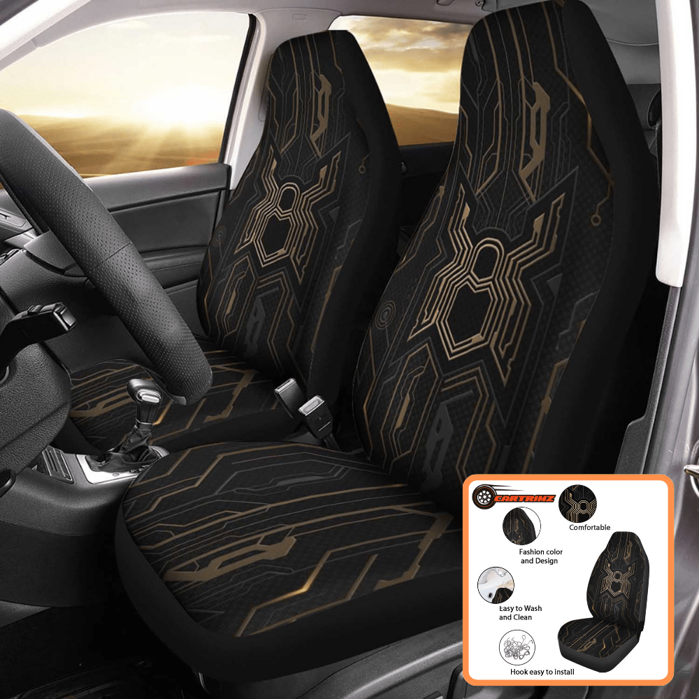 Spider-Man Car Seat Covers Legendary Hero Design & High-Quality Protection