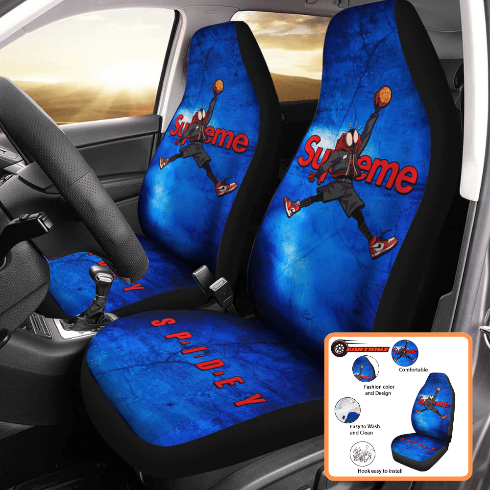 Spider-Man Car Seat Covers Dynamic & Protective Superhero Designs