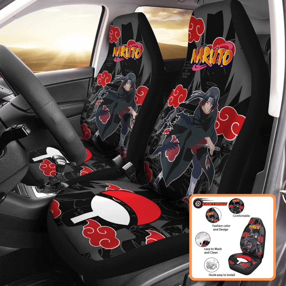 Naruto Car Seat Covers Ninja Flair & Long-Lasting Protection