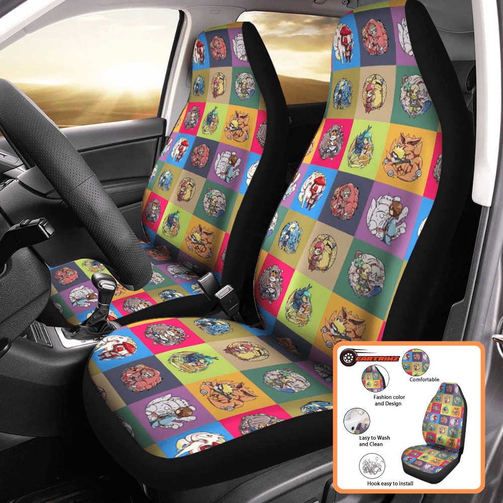 Naruto Car Seat Covers Dynamic & Protective Shinobi Designs