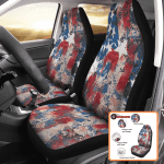 US Flag Car Seat Covers Iconic American Style & High-Quality Protection