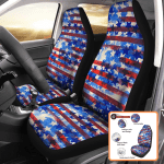 US Flag Car Seat Covers Patriotic & Protective American Designs