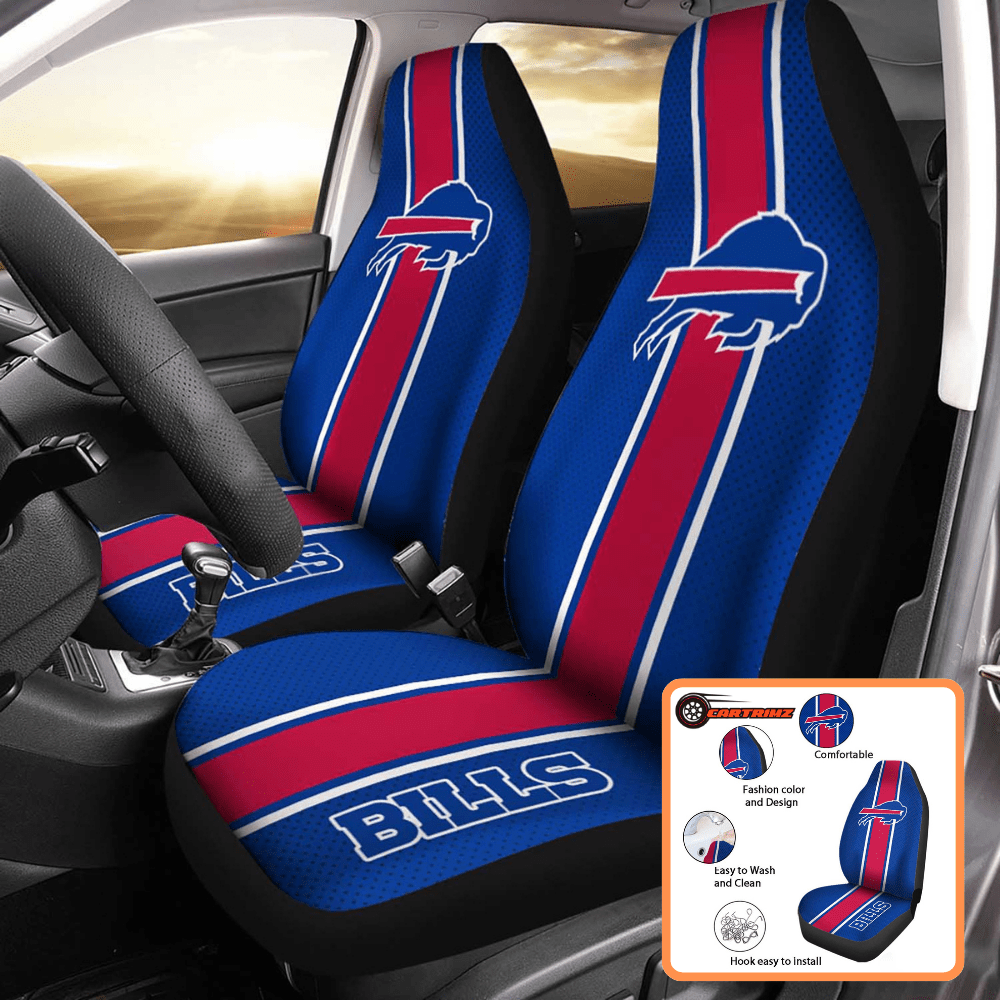 Buffalo Bills Car Seat Covers Team Spirit & Superior Protection