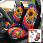 Sunflower Car Seat Covers Beautiful, Bright & Protective