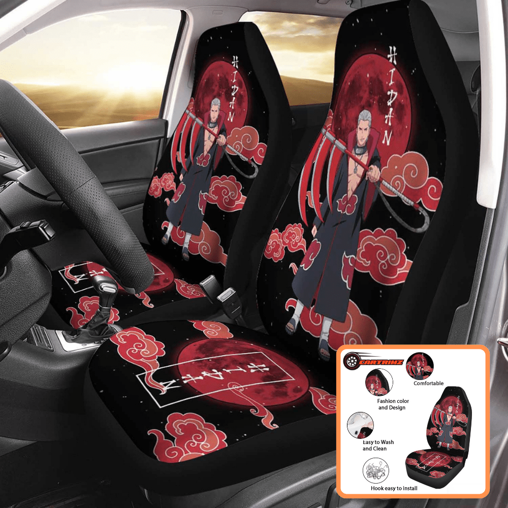 Akatsuki Car Seat Covers Artistic & Protective Naruto Design