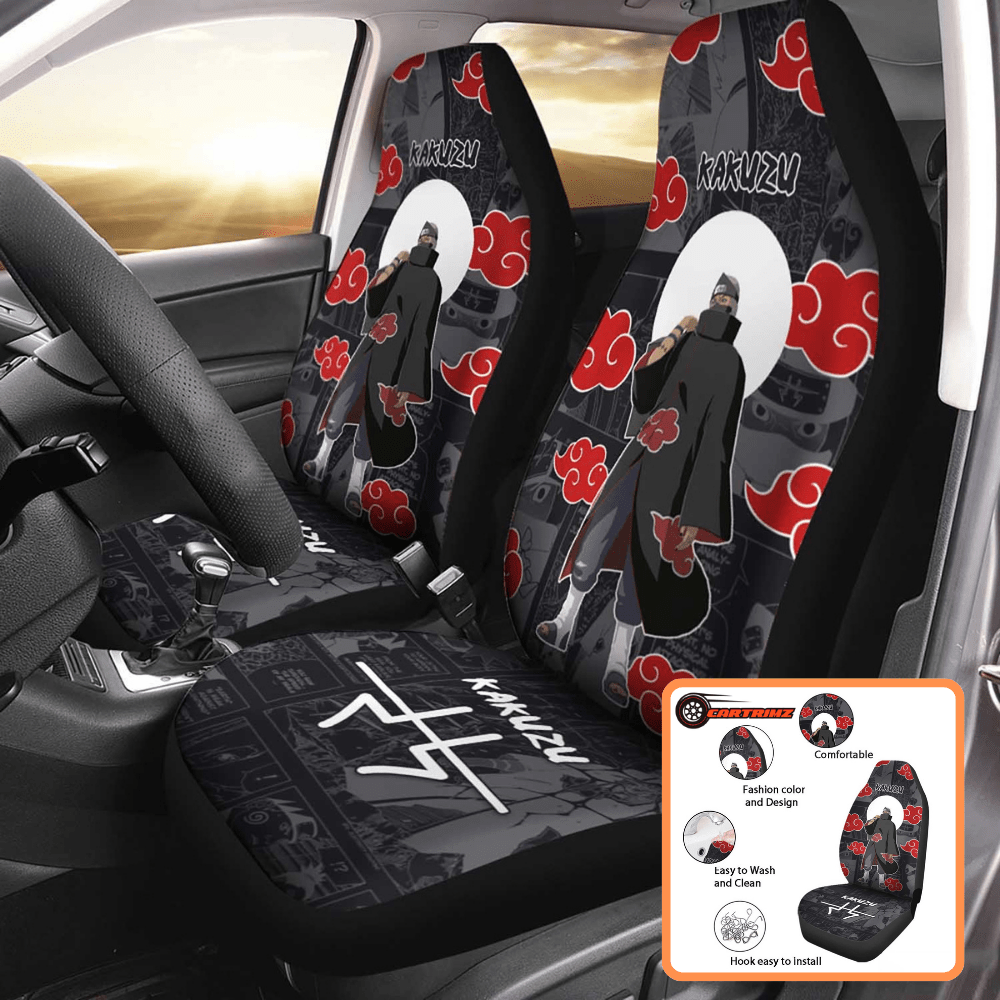 Akatsuki Car Seat Covers Unique & Protective Naruto Design