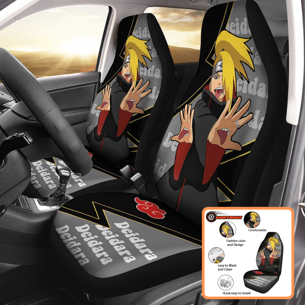 Akatsuki Car Seat Covers Superior Quality Naruto Design