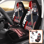 Akatsuki Car Seat Covers Stylish & Protective Naruto Patterns