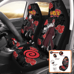 Akatsuki Car Seat Covers Bold Naruto Style & Protection