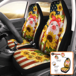 Sunflower Car Seat Covers Brighten Your Car’s Interior