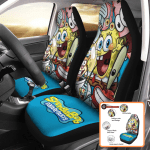 SpongeBob Car Seat Covers Iconic & Stylish