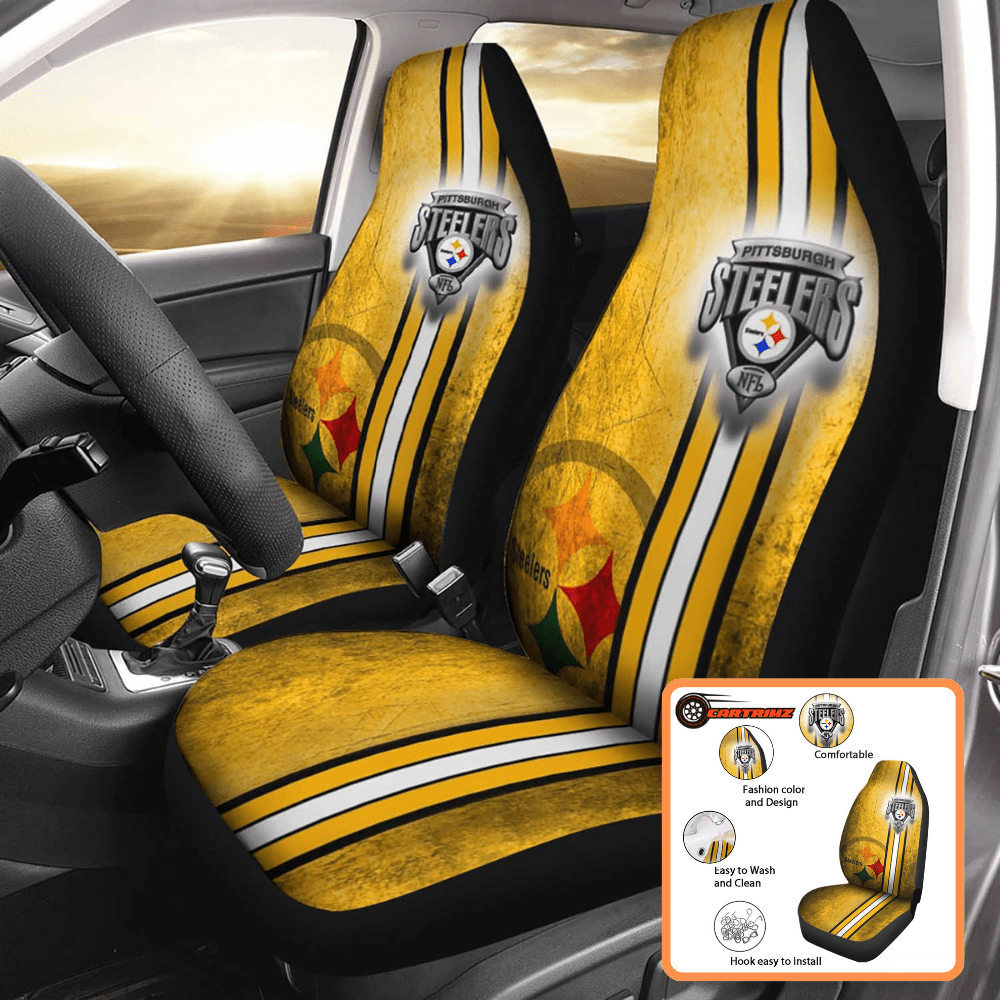 Pittsburgh Steelers Car Seat Covers Ultimate Fan Gear