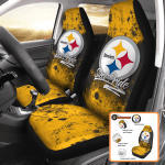 Pittsburgh Steelers Car Seat Covers Official Team Design