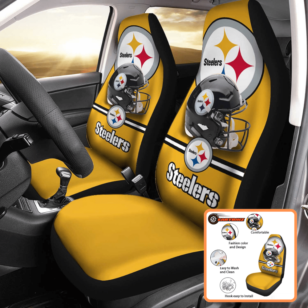 Pittsburgh Steelers Car Seat Covers Fan Favorite Protection