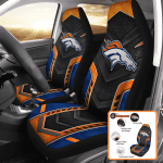 Denver Broncos Car Seat Covers Durable & Stylish Fan Gear