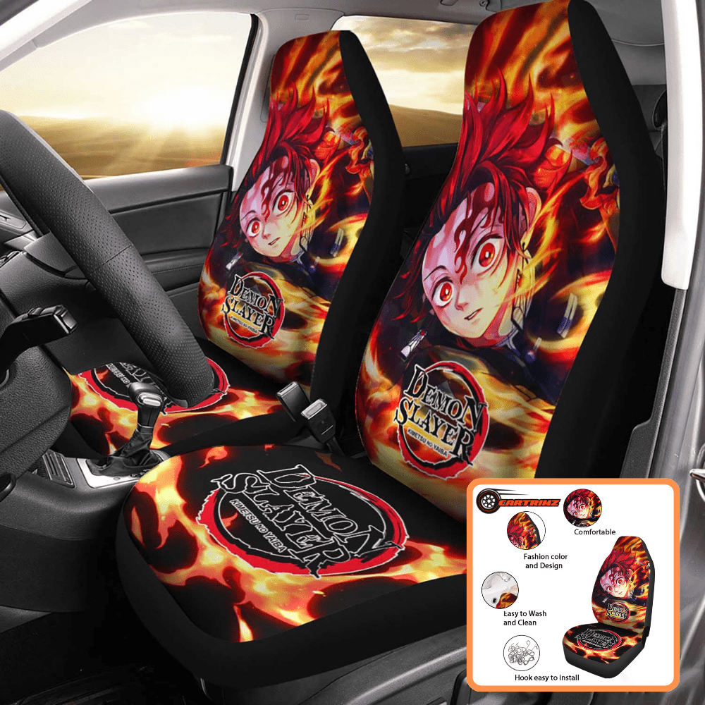 Demon Slayer Car Seat Covers Unique & Durable