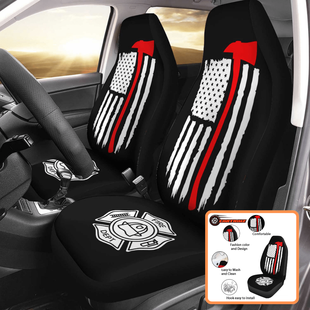 Firefighter Car Seat Covers Proud & Protective