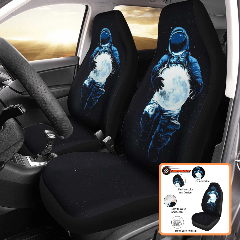 Galaxy Car Seat Covers Cosmic Durability