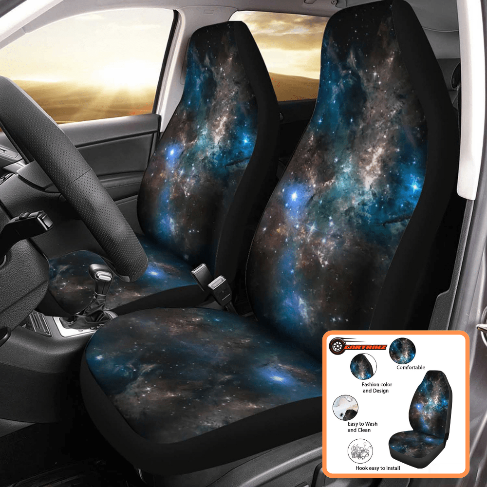 Galaxy Car Seat Covers Space-Inspired Style