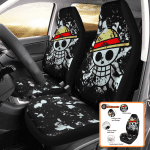 One Piece Car Seat Covers Pirate-Themed Style