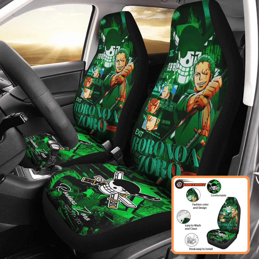 One Piece Car Seat Covers Epic Anime Designs