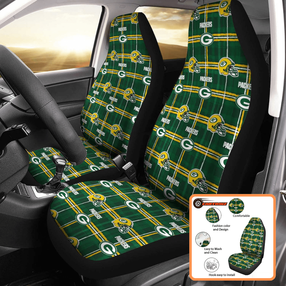 Green Bay Packers Car Seat Covers Show Your Team Pride