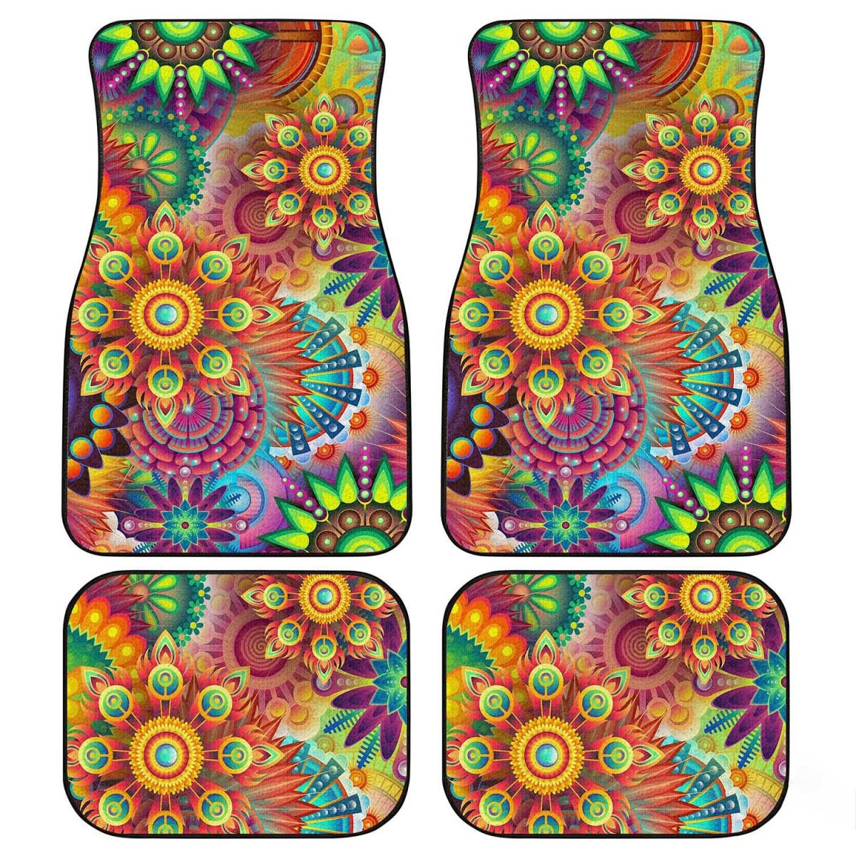 Cartrimz Hippie Car Seat Covers Peace, Love, and Style