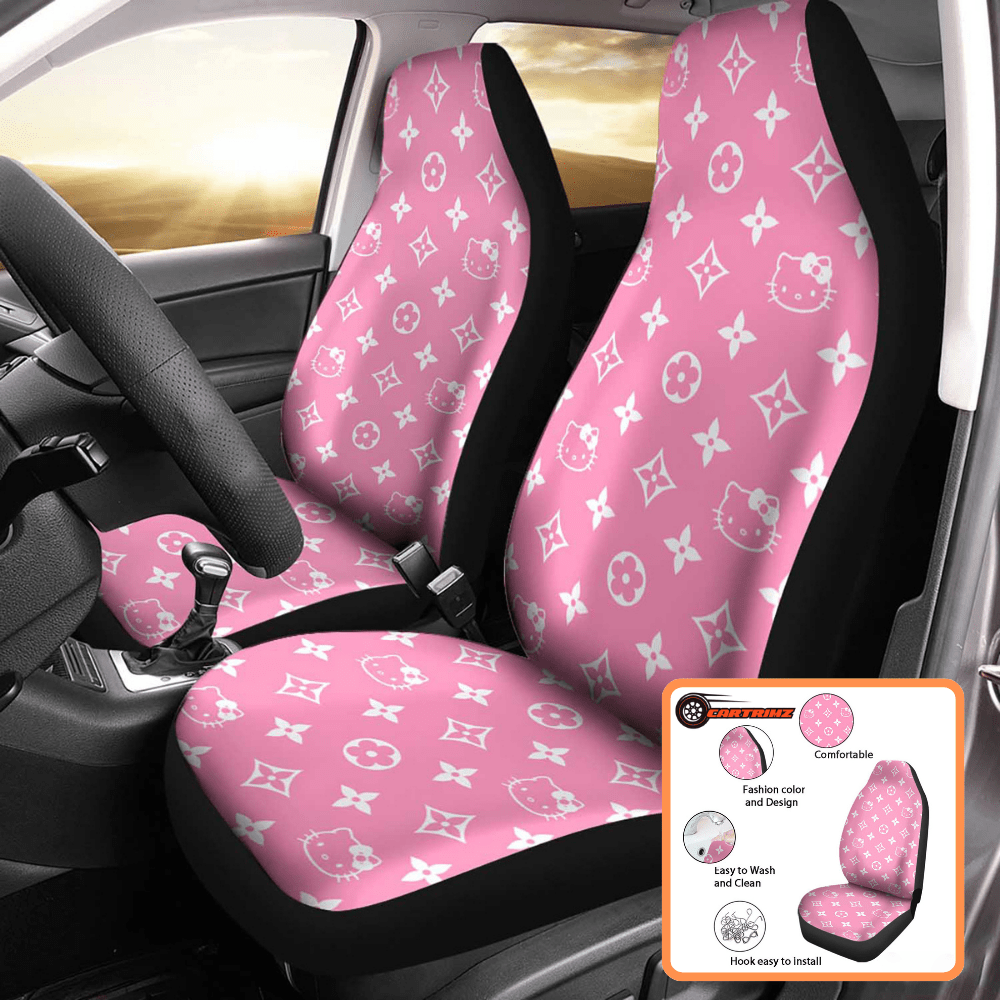 Hello Kitty Car Seat Covers Stylish & Comfortable Car Interior Upgrade