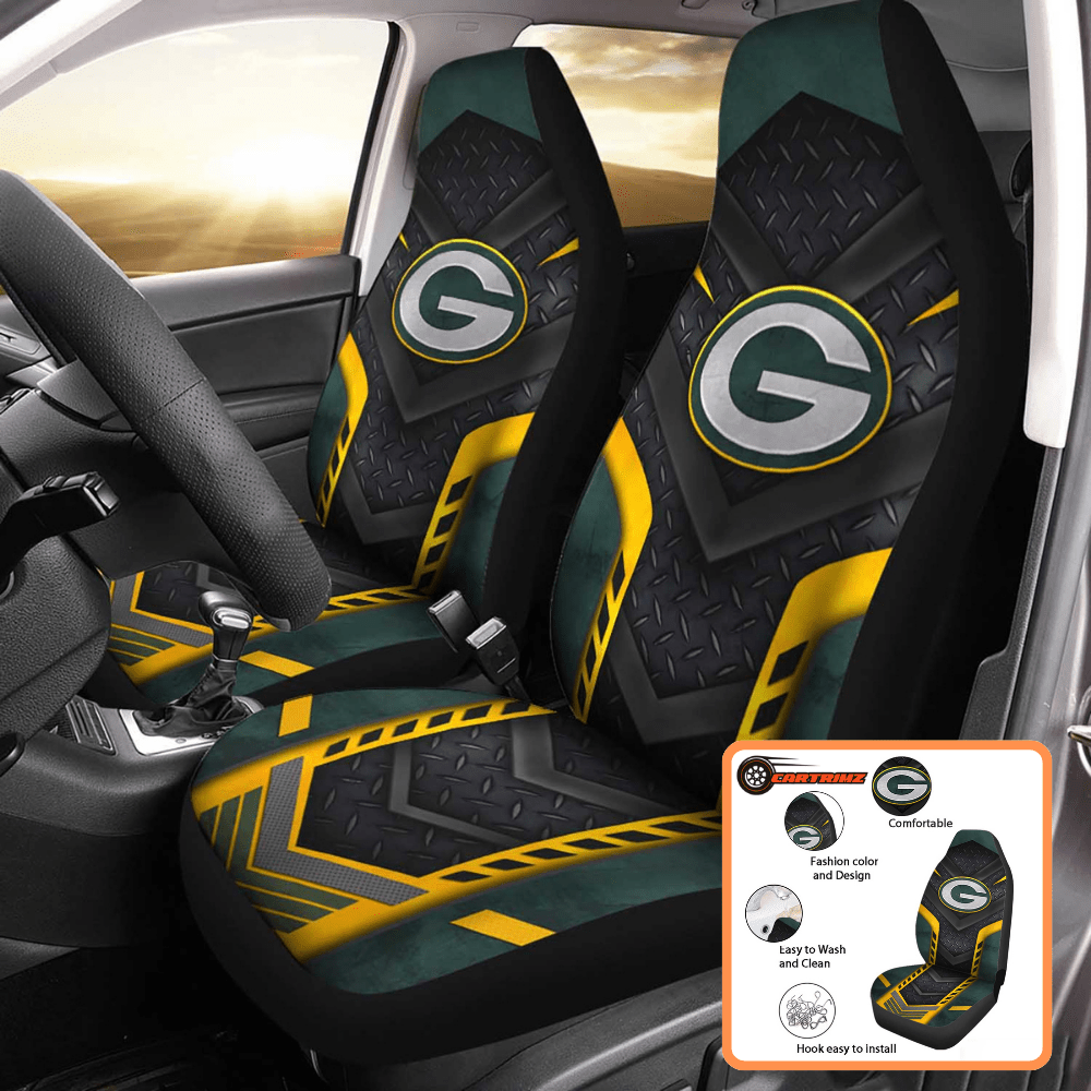 Green Bay Packers Car Seat Covers Support Your Team