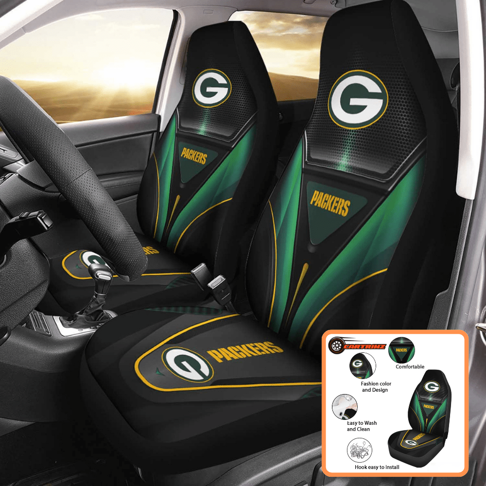 Green Bay Packers Car Seat Covers Team Spirit & Protection