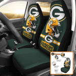 Green Bay Packers Car Seat Covers Game Day Ready